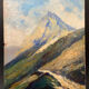Oil on panel Jean-François Louis Merlet – Montségur, 1939