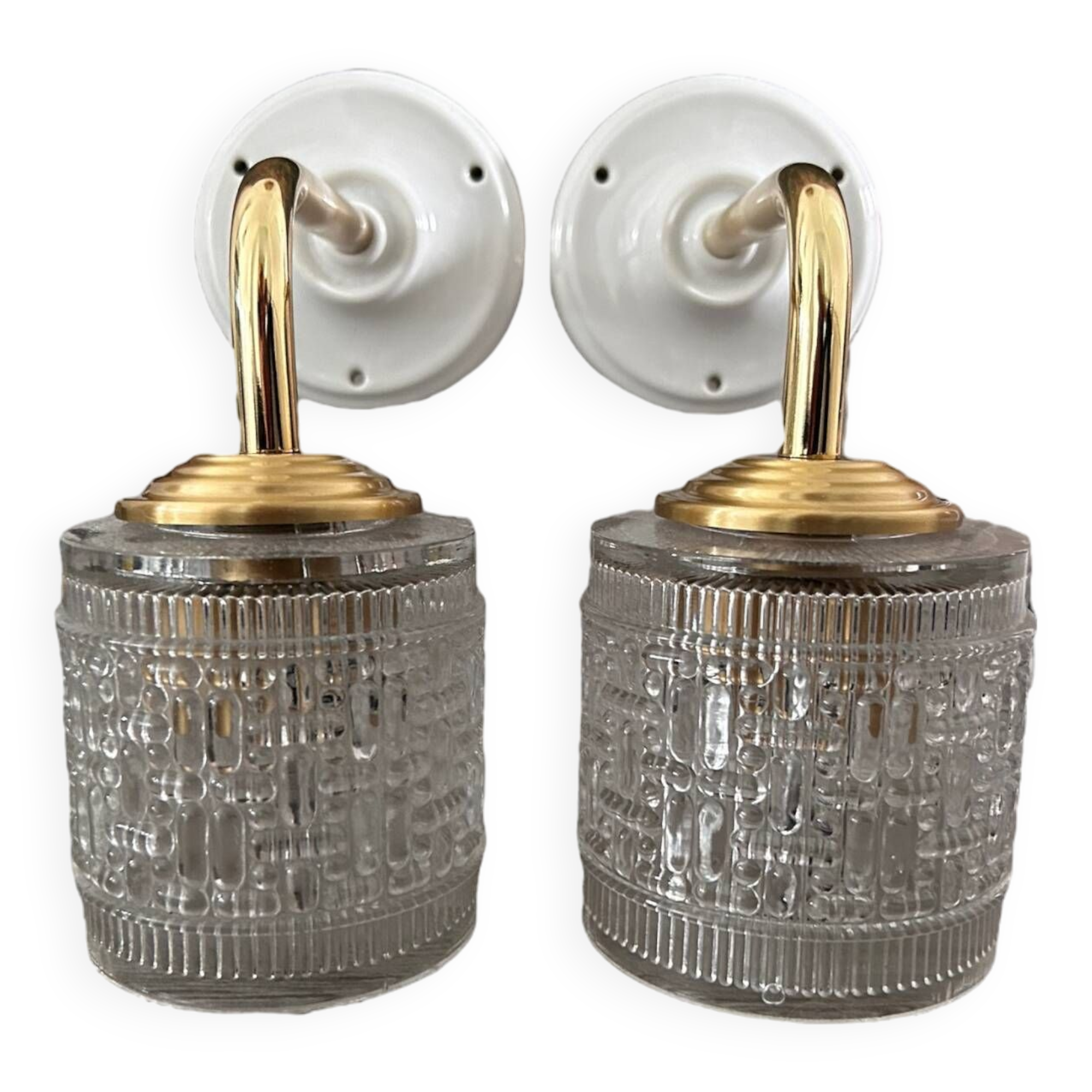 Pair of vintage wall sconces