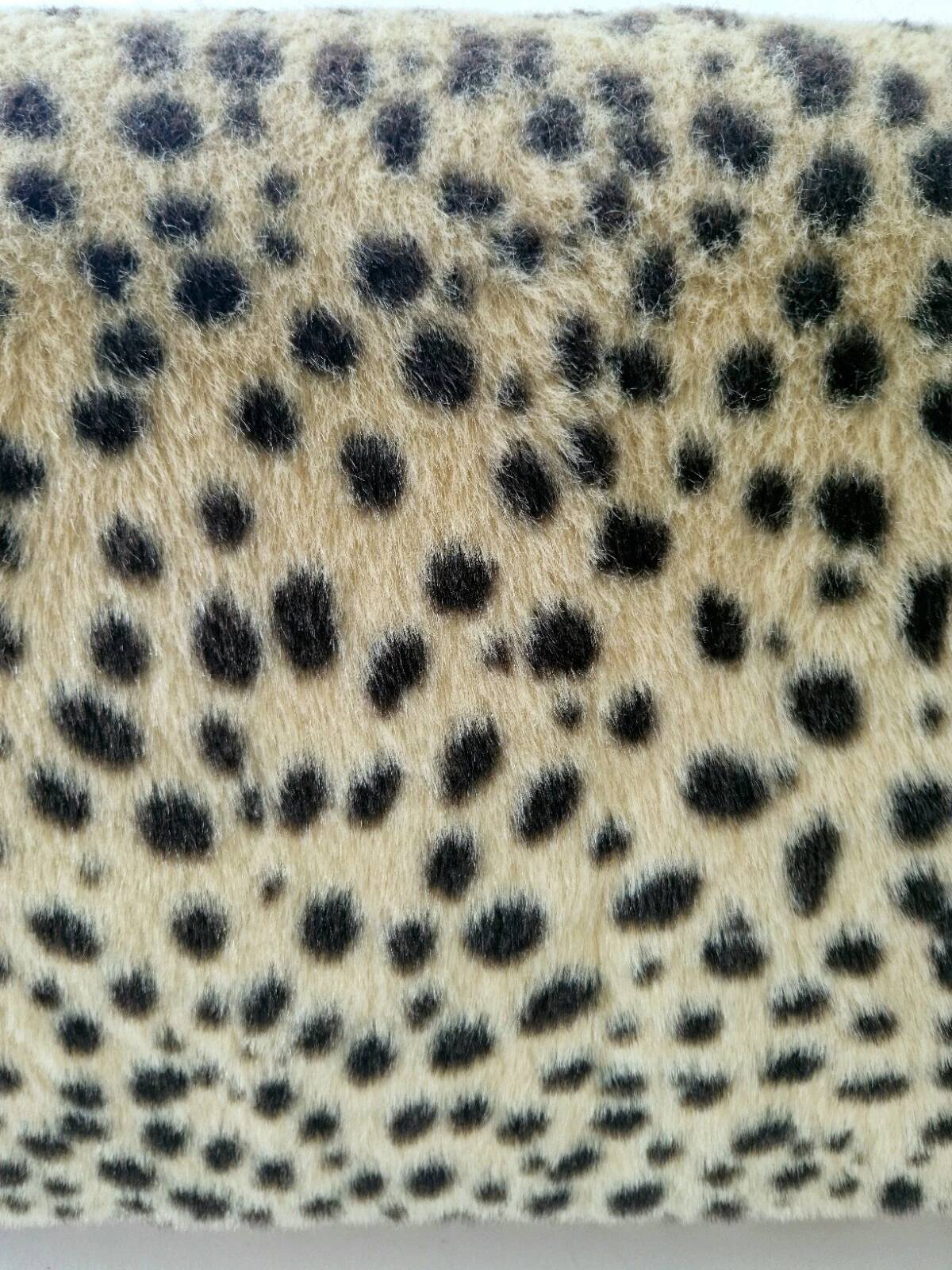 Vintage leopard print bed frame, Hollywood Regency style.