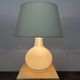 Lampe en verre opalin par Verre Lumière, années 70