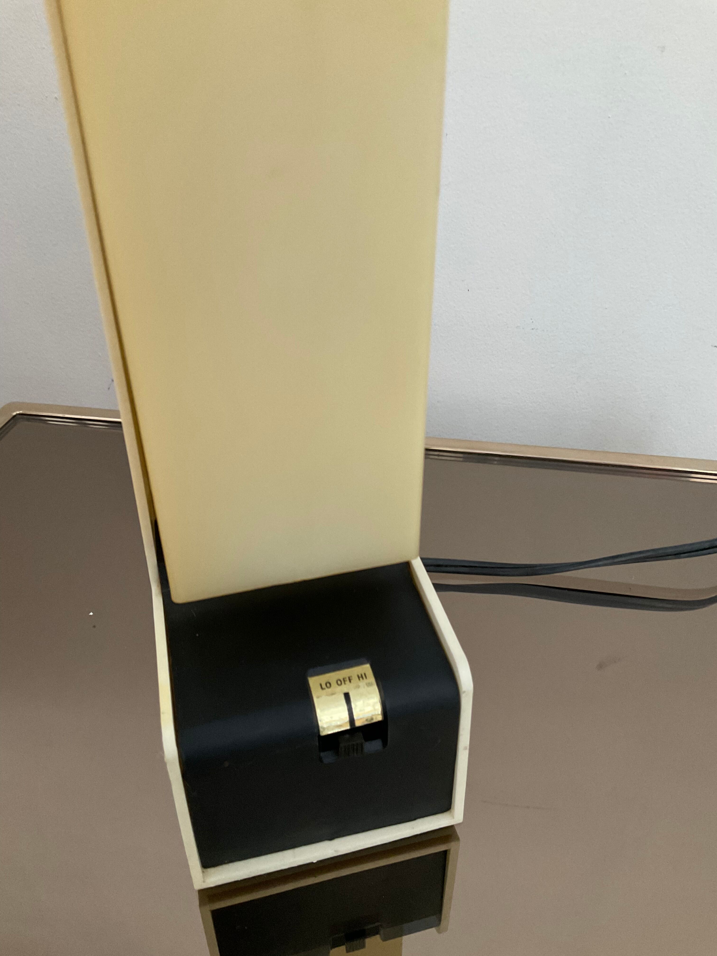 70s desk folding lamp