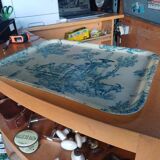 Plateau vintage décor "Toile de Jouy" – Magnificent Country & Retro Style