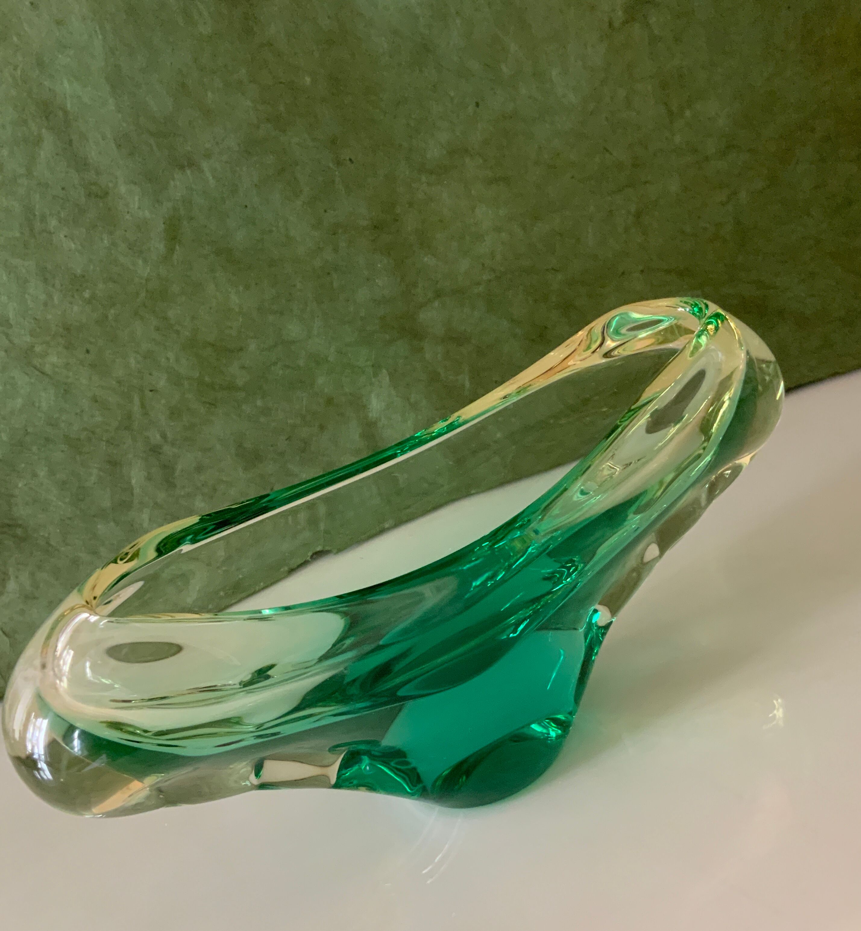 Murano glass cut