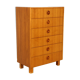 Tallboy teak chest of drawers, sweden, 1960