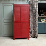 Dark green Parisian display cabinet (renovated)