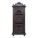 Bonnetière Breton style wardrobe in natural wood