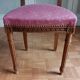 Paire de chaises de chambre  Napoleon lll