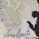 Bernard Quentin The Passage of Time hand-tufted wool art tapestry France 1998