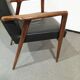 Vintage teak armchair by Josef Hillerband for Wilkhahn 1960s