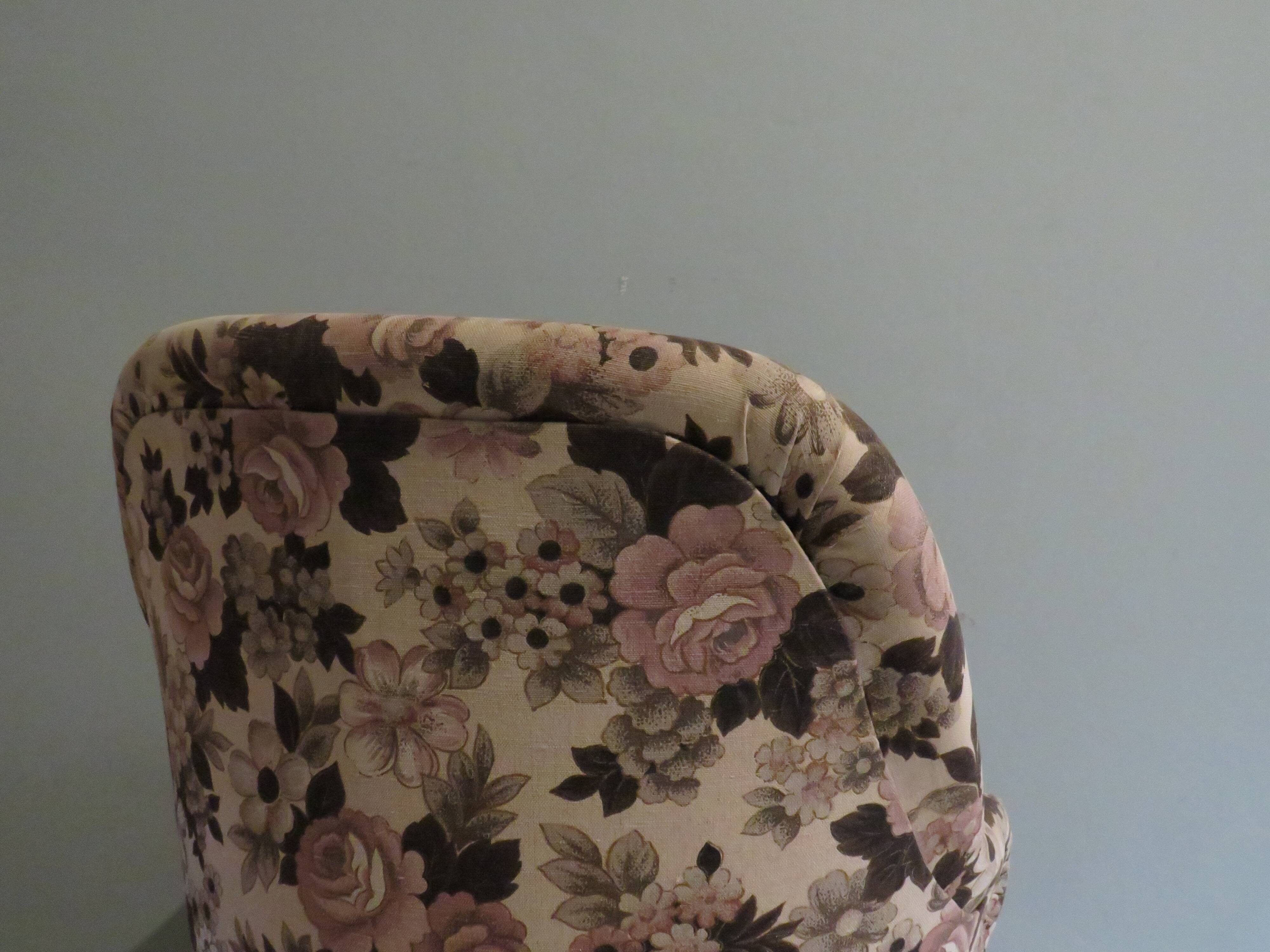 Vintage toad armchair, Belgium 60s