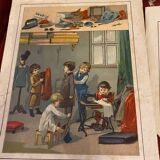 19th century wooden cube set