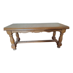 Table basse en chêne - massif