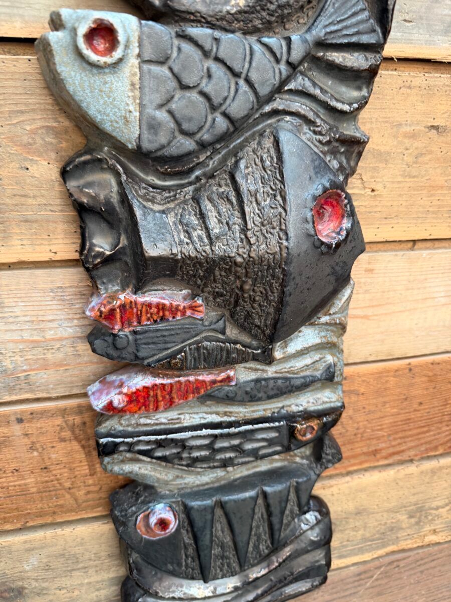 Ceramic fish Elisabeth Vandeweghe