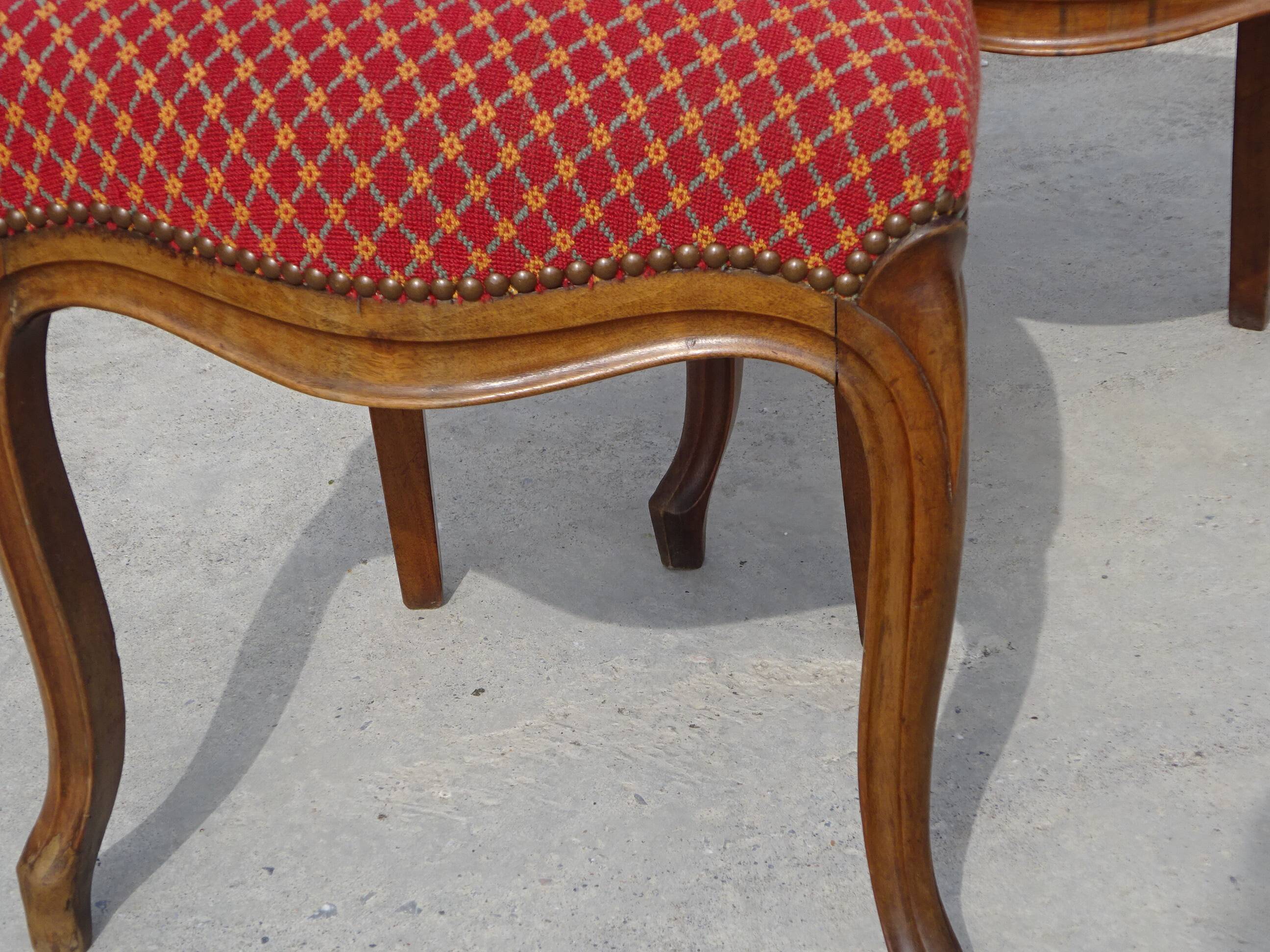 Restored Louis Philippe chairs, the 2.