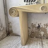 70s tropicalist rattan console