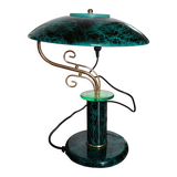Vintage liner mushroom lamp