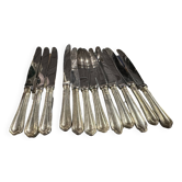12 Christofle cheese knives