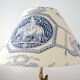 Toile de Jouy lampshade, Diana the Huntress motif
