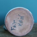 Decorative pitcher with thistle by Etienne Daniel, Vallauris