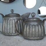 Art deco objects in their art tin juices