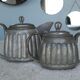 Art deco objects in their art tin juices