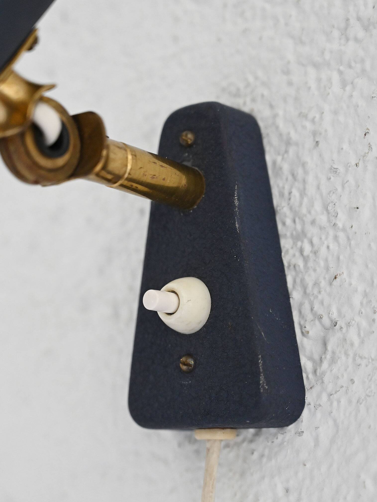 Applique murale scandinave bleue