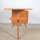Tripod desk with compass legs, 1950s