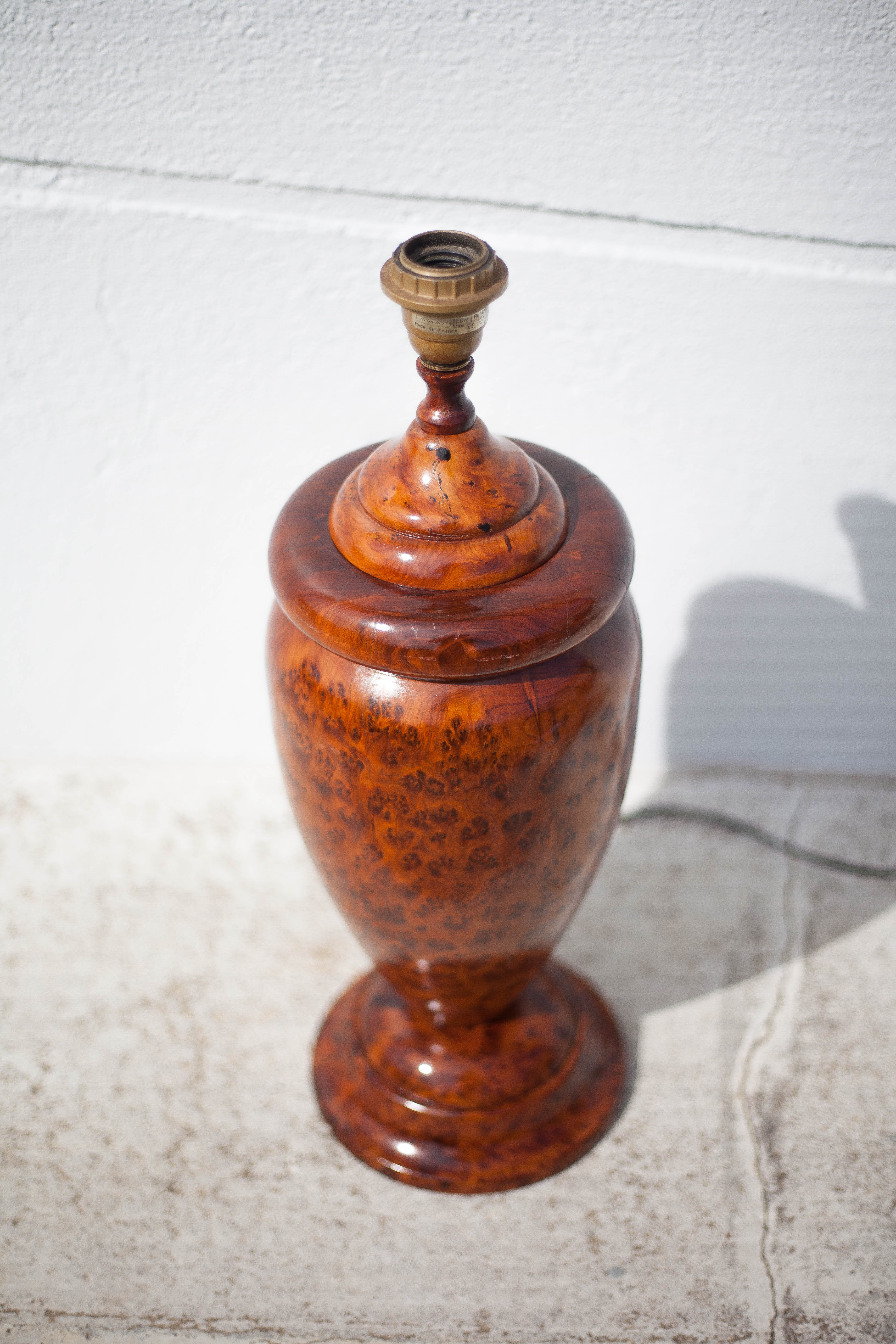 Louis Drimmer solid wood lamp