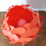 Vintage Ikea orange lamp