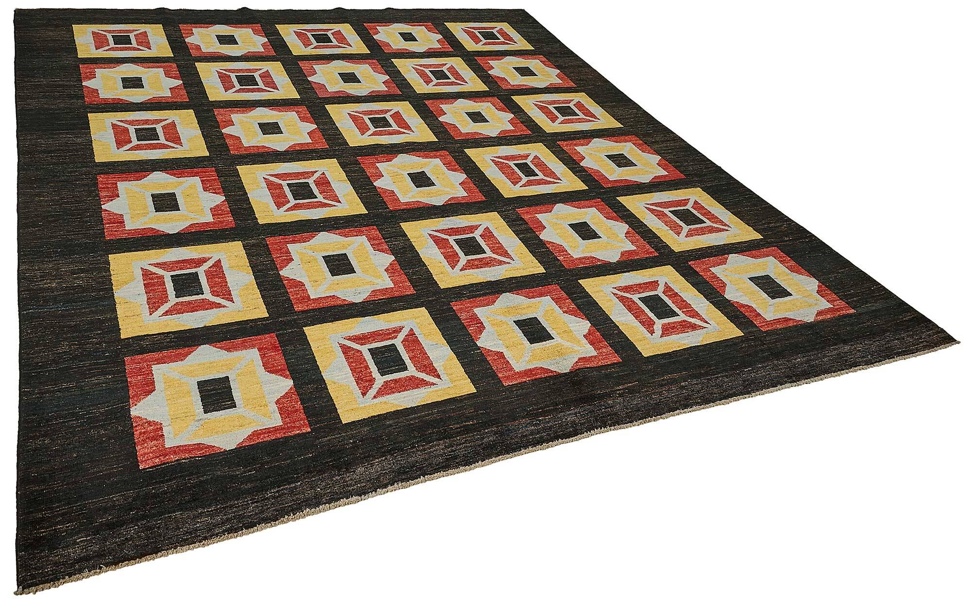 Turkish Handknotted Wool Oushak Rug 270 cm x 315 cm