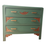 Commode 3 tiroirs Art Déco