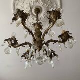 Lustre ancien pampilles