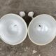 pair of pendants by Mathieu Matégot for Holophane