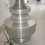 Vintage aluminum table lamp