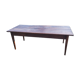 Farmhouse table XIXth century 196cm spindle feet