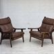 1970s, Danish design by H.J.Wegner, highback armchair, model GE530.