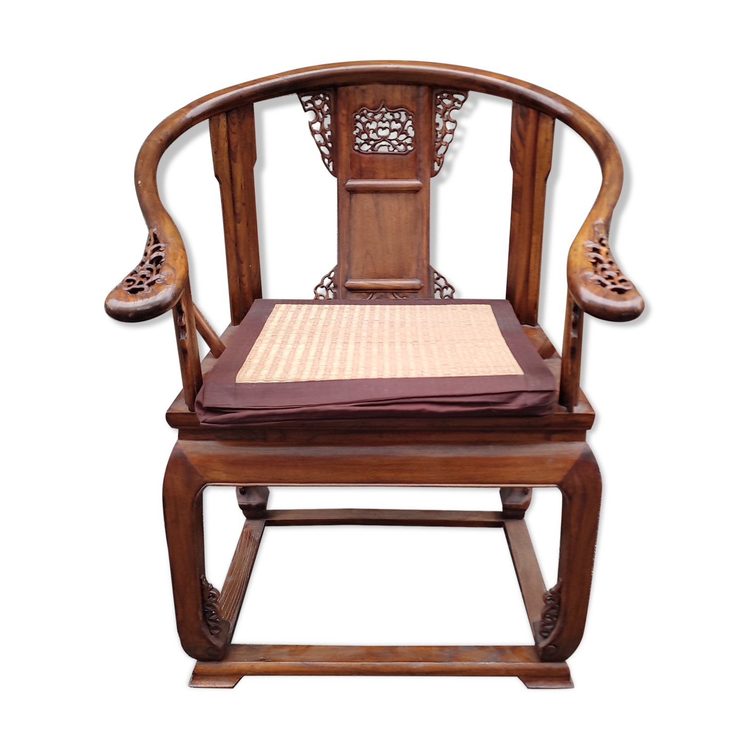 Chinese horseshoe armchair