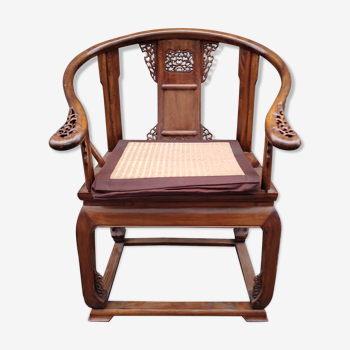 Chinese horseshoe armchair