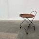 Modern folding teak trolley from the mid-century, Sweden, 1960s