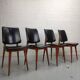 Ensemble de 4 chaises scandinaves