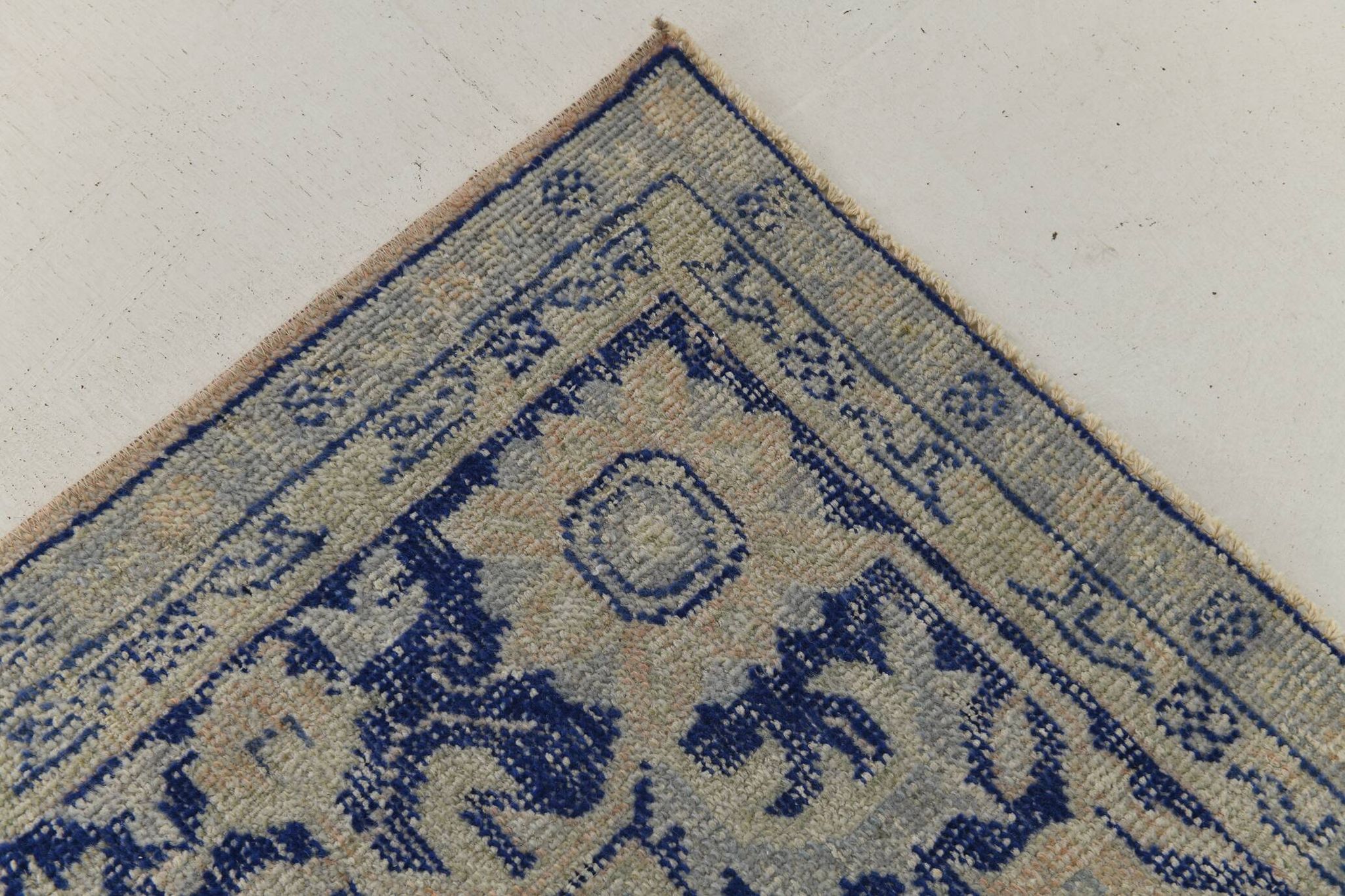 Oversize Blue Persian Rug, 246x344Cm