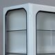 Vintage Iron And Glass Medical Cabinet, 1970’s