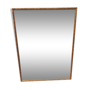Miroir doré de style