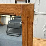 Oak wall mirror