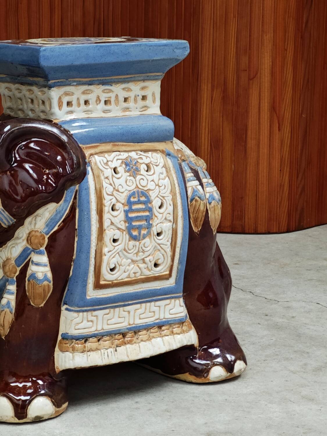 Elephant plant holder 1980