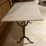 Marble bistro table