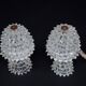 Pair of Italian Murano “Rostrato” Glass Table Lamps by Ercole Barovier, 194