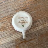 Set of 2 Sarreguemines mugs (France Agreste)