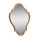 Golden whipped mirror 38x60cm