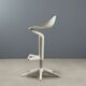 Kartell Spoon stool, vintage design, Antonio Citterio, 2000s